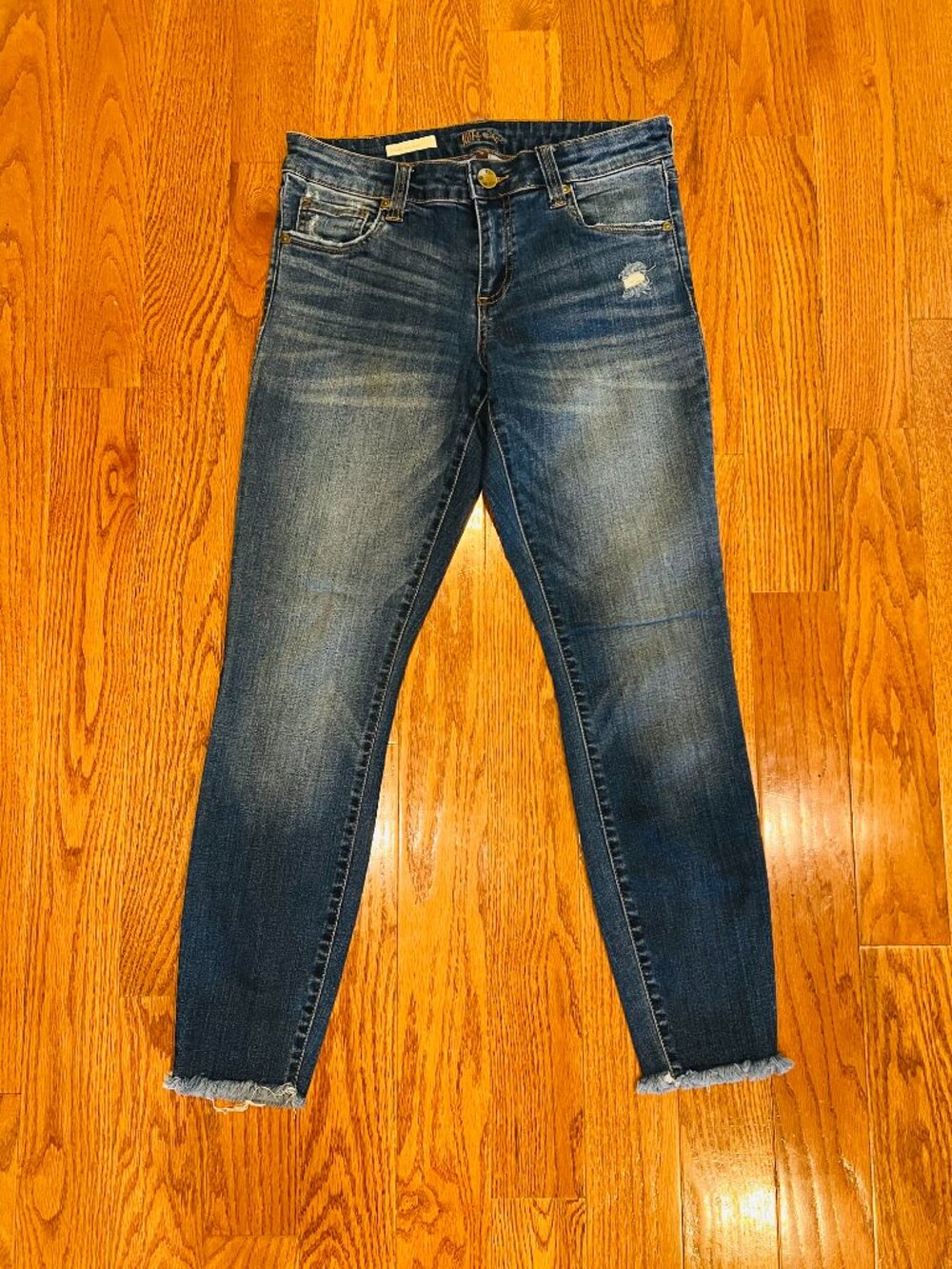 KUT from the kloth Connie Ankle Skinny Jeans Size 6